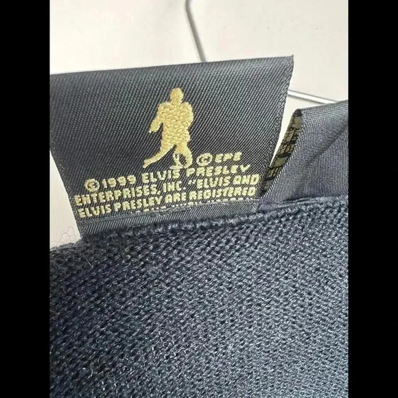 NWT Vintage Elvis Presley Graceland 1999 Womens Cardigan Sweater Made Hong Kong - Picture 6 of 8